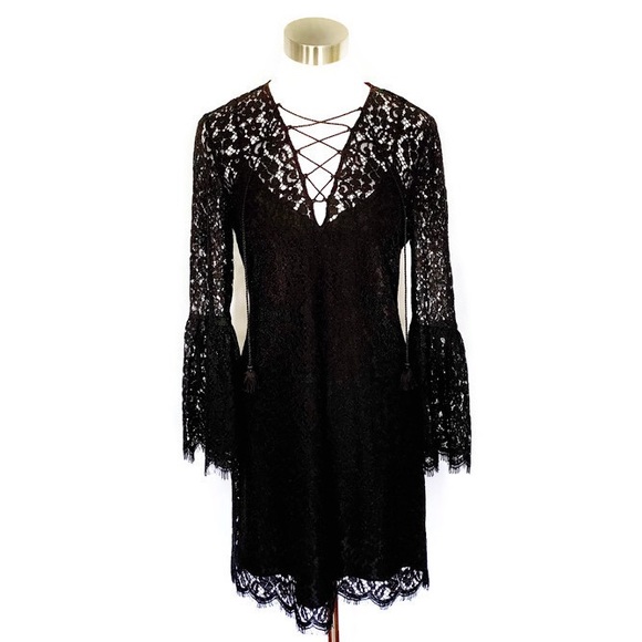 Rachel Zoe Dresses & Skirts - Rachel Zoe Lace Dress with Bell Sleeves 4